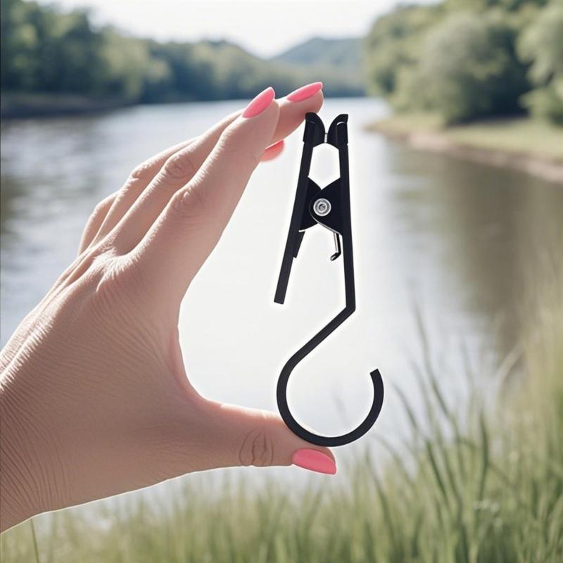 Outdoor Tent Accessories with Spring Hook Portable Outdoor Essential Suitable for Hiking Picnics and Travel Needs