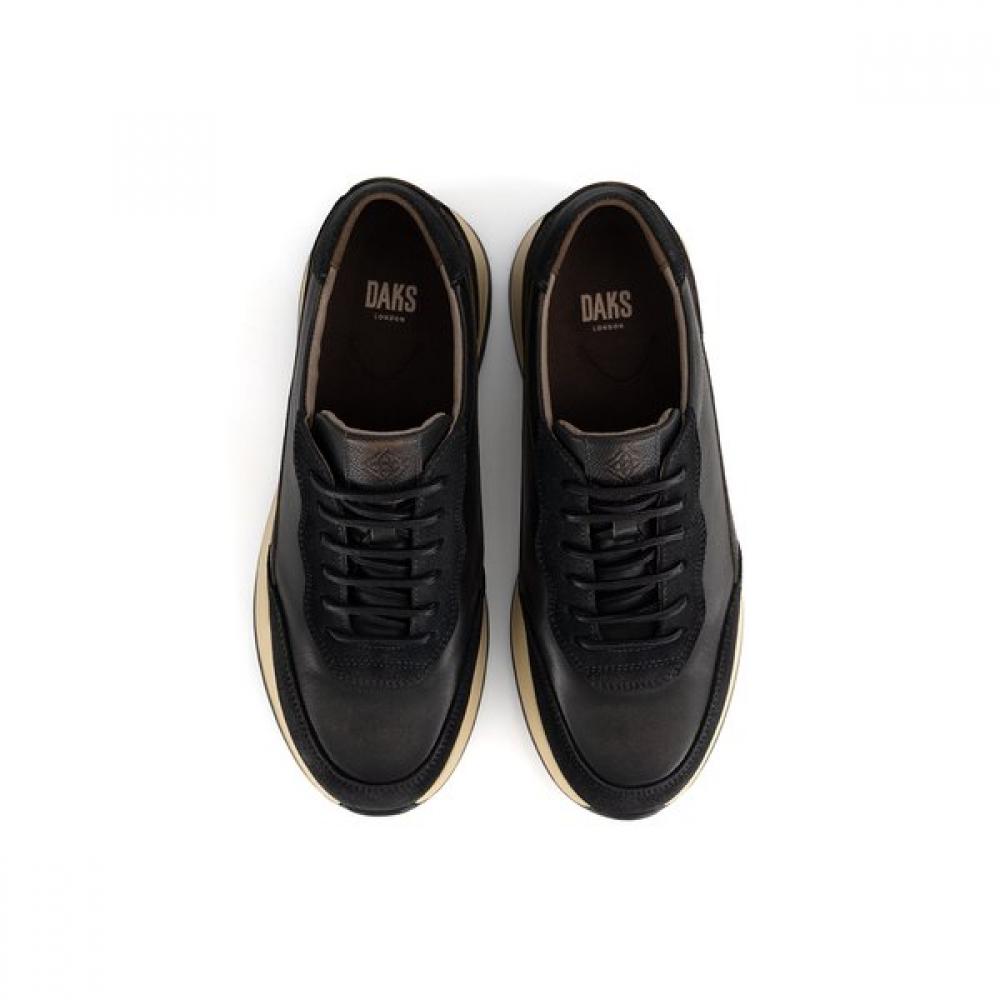 DakS Men S Comfort burniSh SneakerS Dmx513kh10  Black 