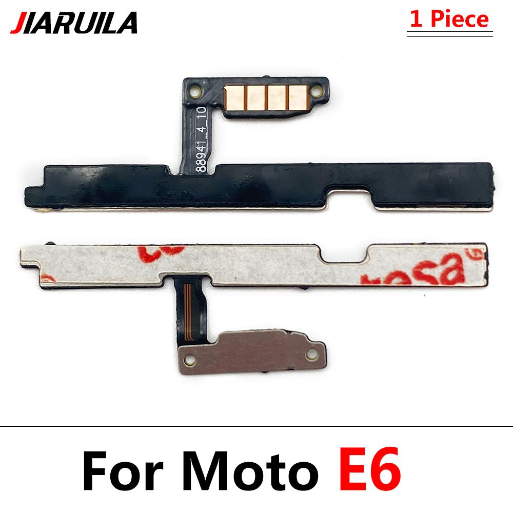 For Moto E11 E11 E11 E6s E7i E7 Power E6 Plus E11s E11I E7I Power ON OFF Mute Switch Control Key Volume Button Flex