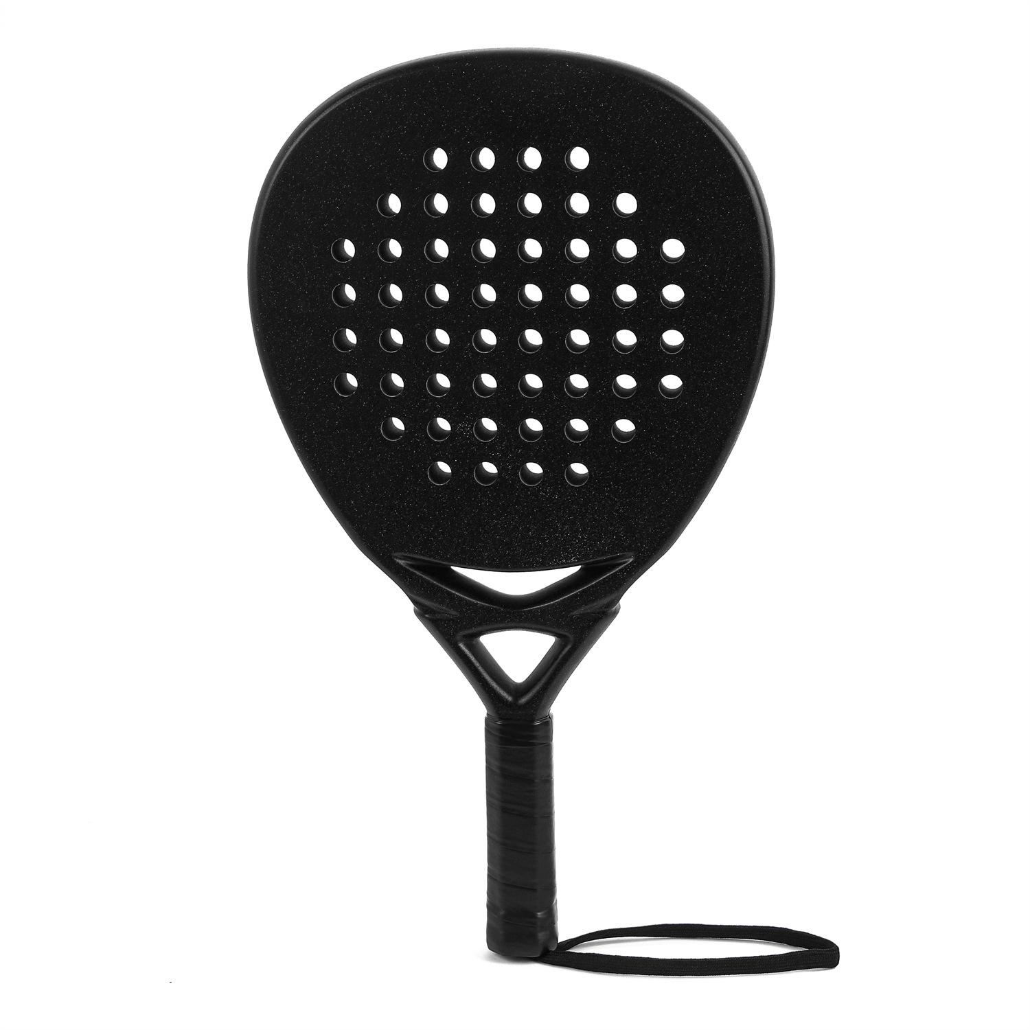 NewChance High Quality Carbon Fiber Ultra Light Padel Racket with Custom Logo Option for Padel & Tennis чёрный
