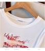 Women's Plus Size Loose Mid-Length Round Neck Short-Sleeve T-Shirt 