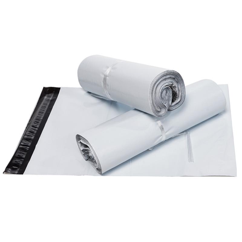 White Waterproof Self-Adhesive Shipping Bags for Apparel