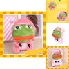Sad Frog Pink Pig Stuffed Animal High Quality Plush For Kids And Home Decor