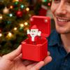 Christmas Box Christmas Decorations Santa Claus Hilarious Kids Money Box Gag Toys For Kids Adults Family Friend Holiday Birthday