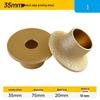 Brazed Diamond Grinder Head for Rounding and Trimming Stone, Marble, Quartz, and Tile Edges