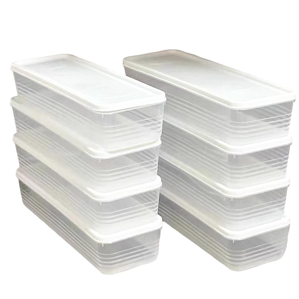 Cilantro Scallion Storage Box Refrigerator Fresh Keeper Container With Lid Vegetables Eggs Noodles Sealing Kitchen Organizer