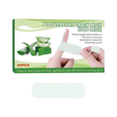 30 Aloe-plåster för spruckna händer, fuktgivande plåster för torra och spruckna händer