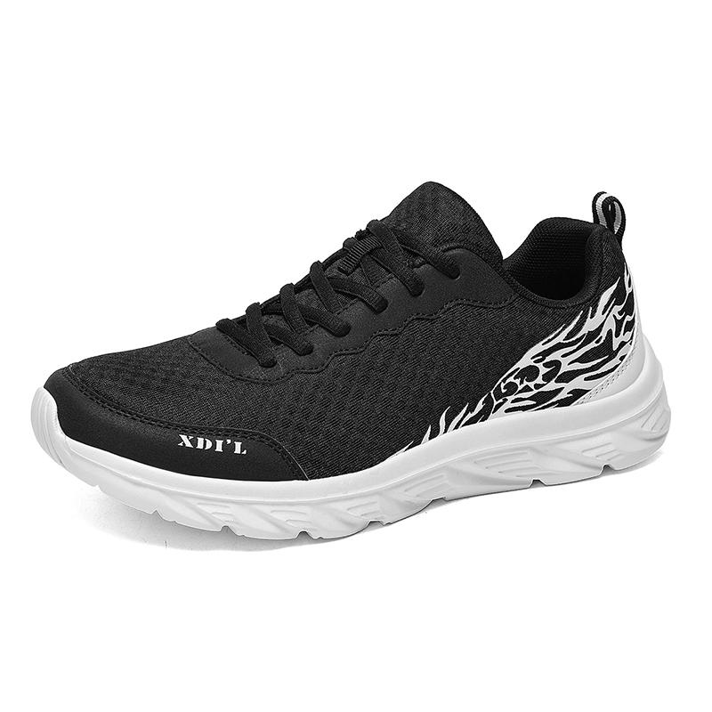 

Unisex Running Shoes Breathable Mesh Casual Sneakers Men Outdoor Anti-slip Tennis Shoes Athletic Walking Shoes Lace-up Flats 36