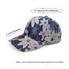 Elegant Adjustable Baseball Caps Breathable Sun Protection Sports Cap Lace Flower Sun Hats Summer