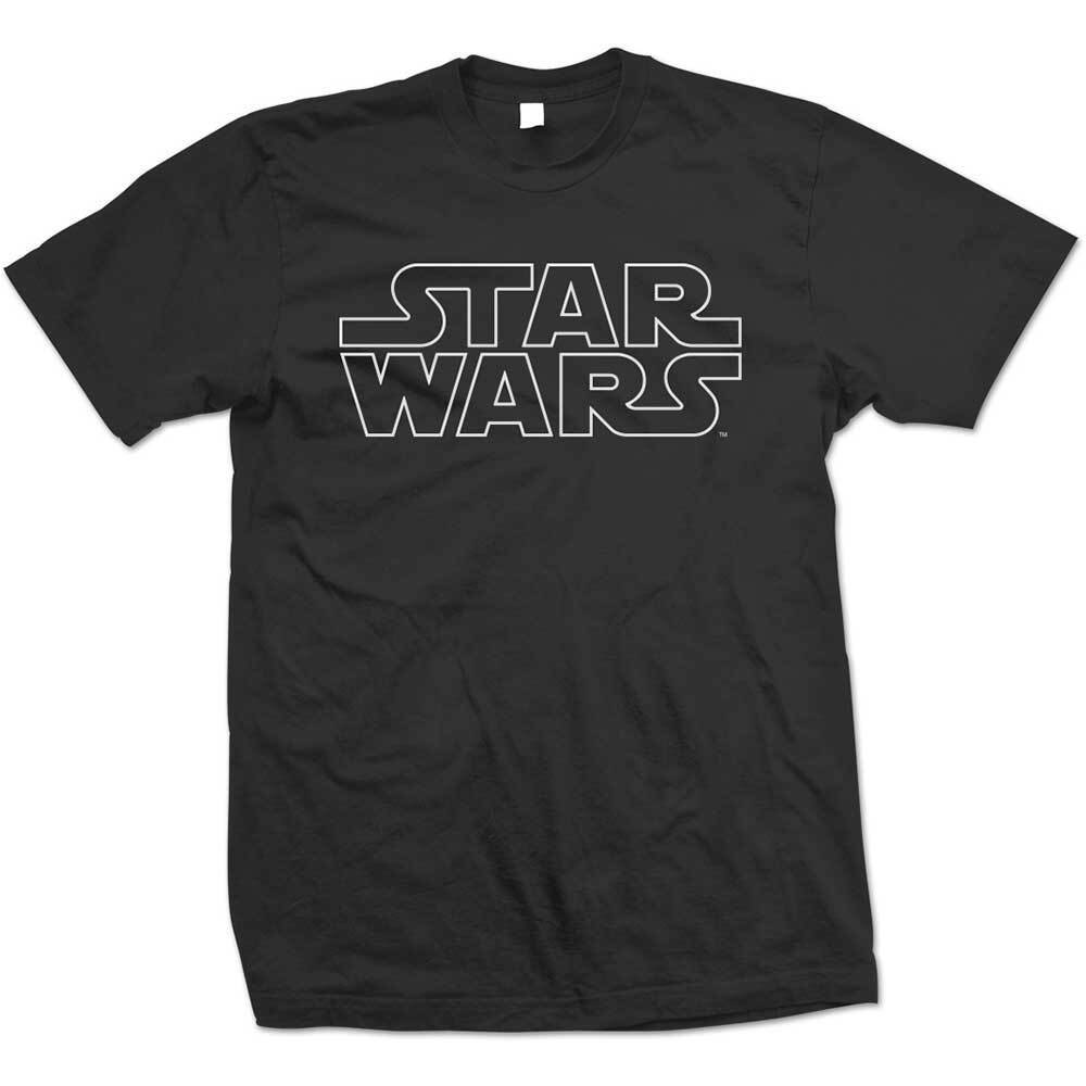 Star Wars Logo T-Shirt Black New XXXL