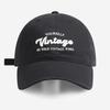 Peaked Cap Women's New Spring and Summer Big Head Circumference Shows a Small Face, Fashionable Casual Baseball Cap Men's Versatile Breathable Letters