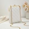 Autumn new women's fashion mobile phone bag casual diamond shoulder bag crossbody wallet one piece