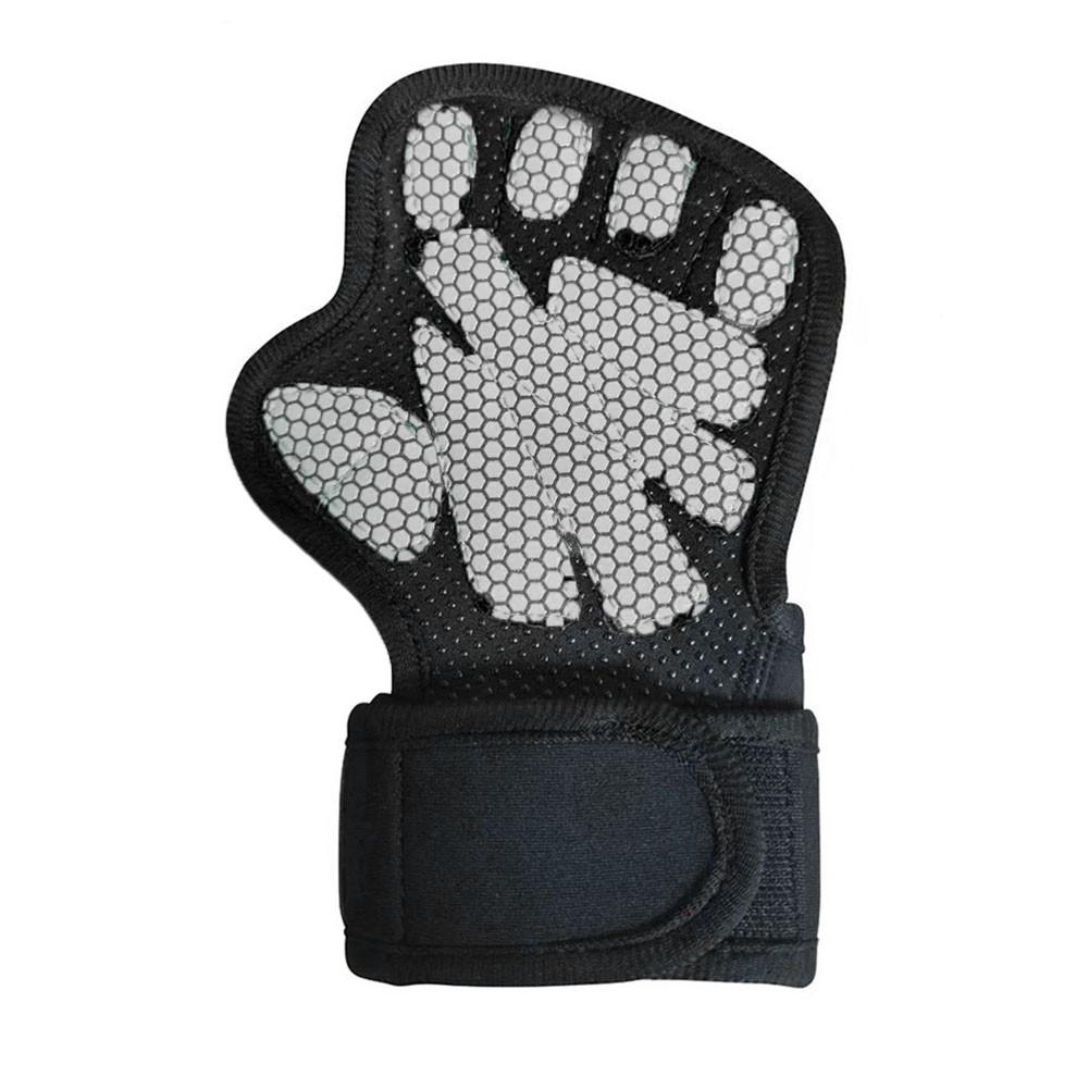 Lightweight Half Finger Gloves for Fitness Training and Outdoor Sports Black