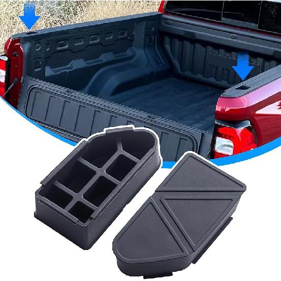 TOPTALL 2025 Upgraded Silicone Covers Compatible With -2026 Chevy Colorado/GMC Canyon Accessories, Stylish Look Rear Bed Rail Stake Pocket Plugs Hole