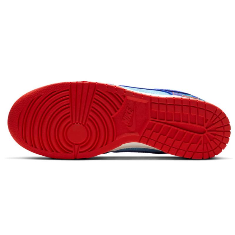 Nike Dunk Retro OG "Firecracker" "CNY" Firecracker Double Layer Scratch Card Low-Top Skate Shoes Unisex Blue Red DD8477-446