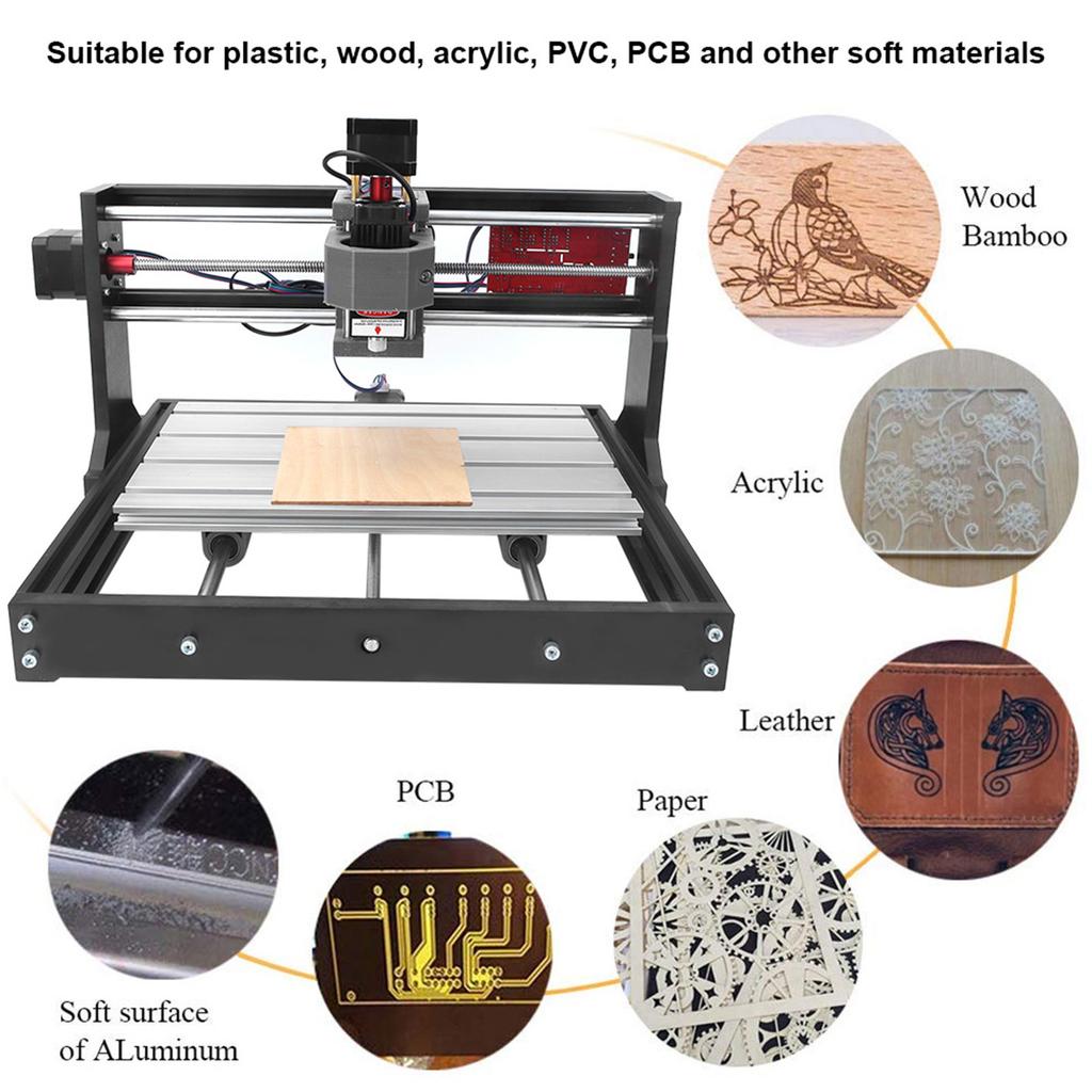 CNC 3018 Pro 500mW Engraver GRBL Control 3 Axis Carving Machine for Wood Acrylic Plastic