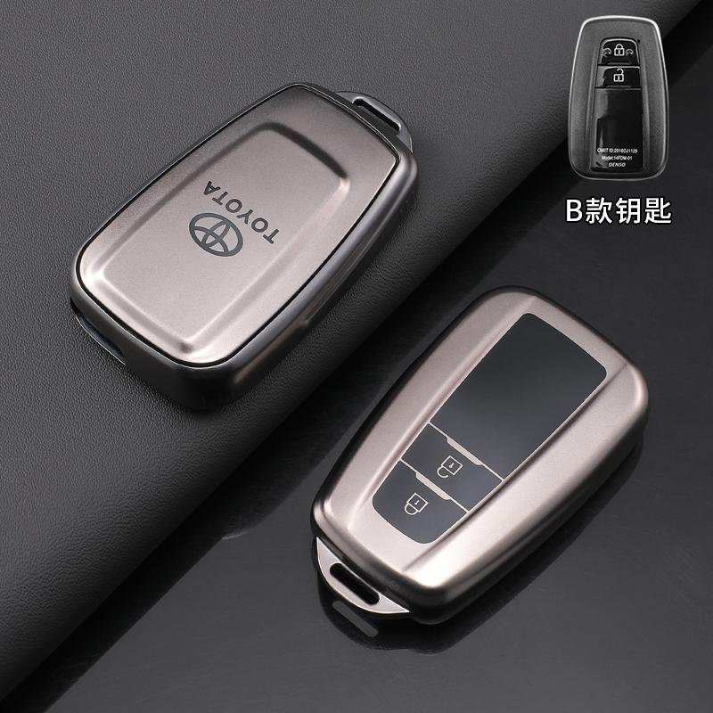 New TPU Car Remote Key Cover Case Shell For Toyota Prius Camry Corolla CHR C-HR RAV4 Land Cruiser Prado Keychain Accessories