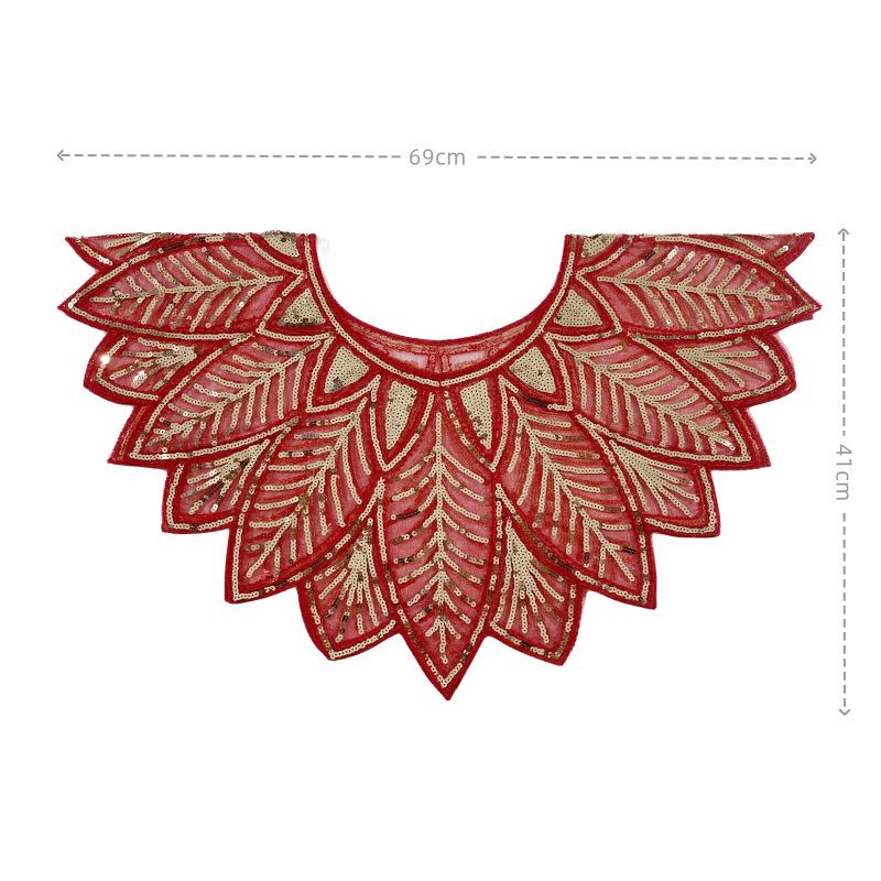 Vintage Sequin Mesh Shawl Cardigan - European Short Formal Party Cape