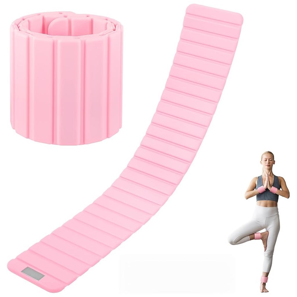 New Magnetic Wrist Weights, 1 Kg Ankle Weights for Women Men, 2 Pack Stackable, Ideal for Jogging/Yoga & More, Great Gift Idea