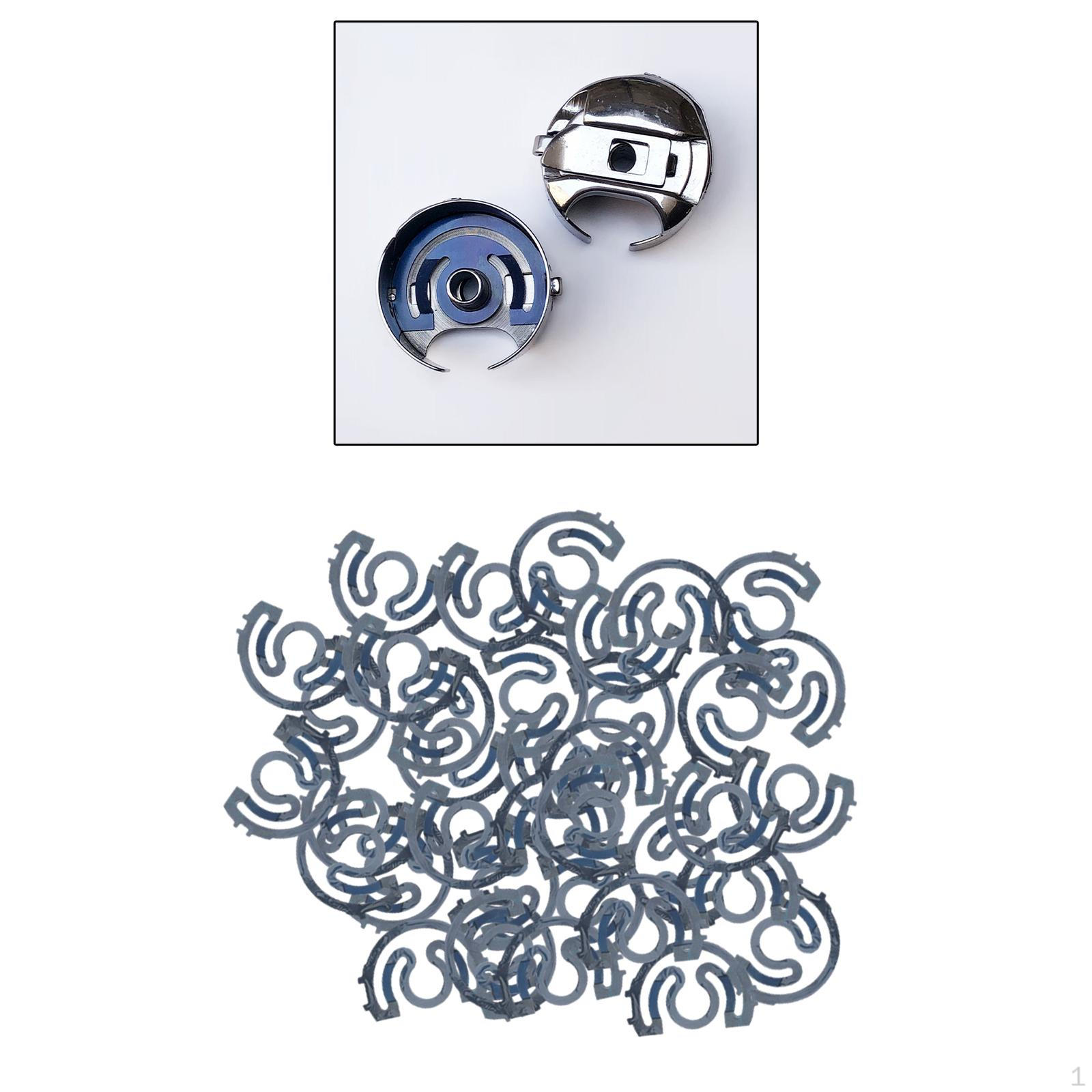 

50 шт./компл. пружинный лист шпульного колпачка, простой в установке, стальной, износостойкий, прочный, для плоского компьютера Flatcar