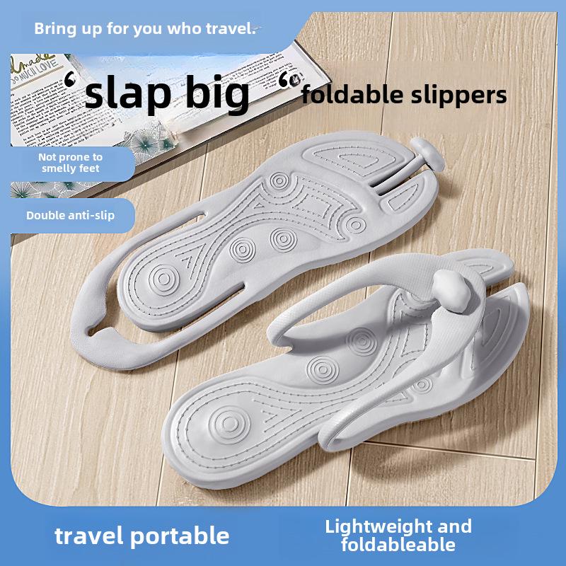 

Портативные одноразовые складные пляжные тапочки для летних путешествий 40-41