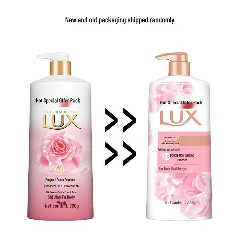 Lux Delicate Skin Fragrance Shower Milk