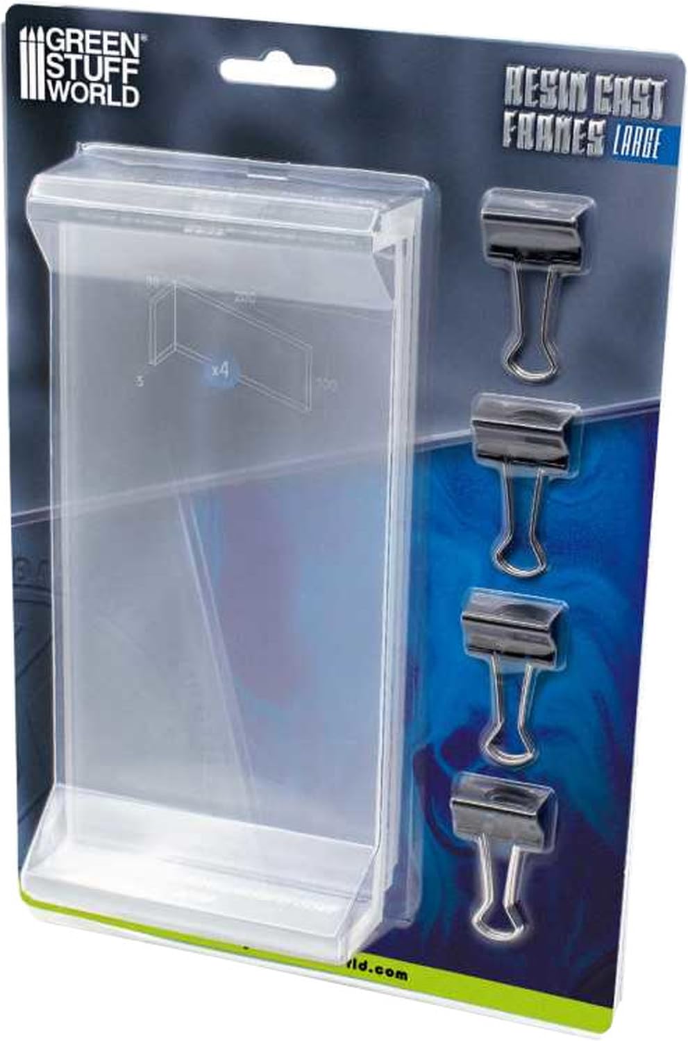 

Green Staff World Resin Cast Frame Large Hobby Tool GSWD-4730