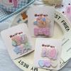 Cute Animal Acrylic Hair Clip for Women & Kids, Dopamine Girl Bangs Side Clip