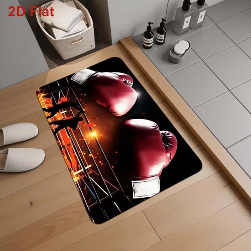 3D Boxing Glove Diatom Mud Anti-slip Quick-dry Bathroom Floor Mat 40x60 cm