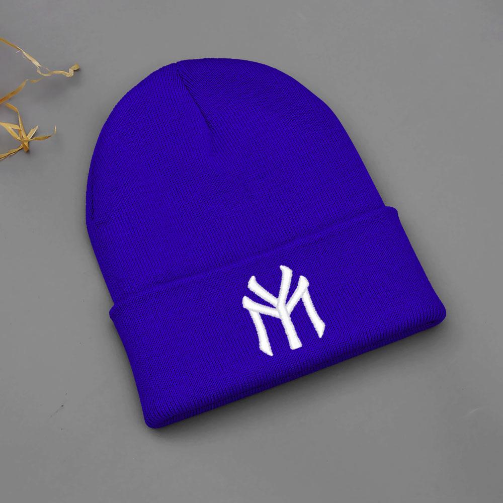 Winter Warm Beanie Hats For Women Men Letter MY Embroidery Knit Hat Unisex Cold Ski Hat Dropshipping Wholesale