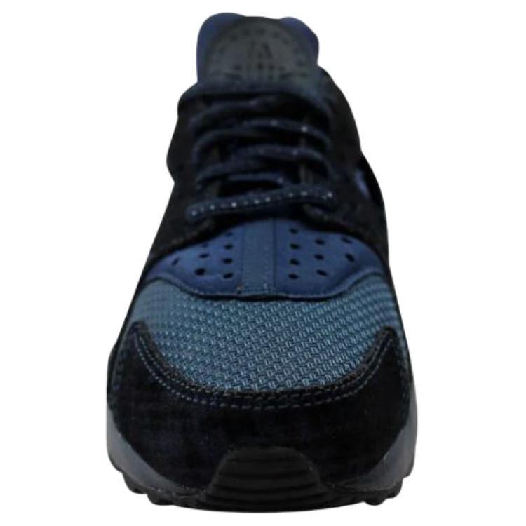 Nike Air Huarache Run Abrasion Resistant Low top Casual Running Shoes Women's Marine Blue 683818-900