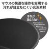 Buffalo Wrist Rest Integrated Memory Foam Mouse Pad Black BSPD16BK
