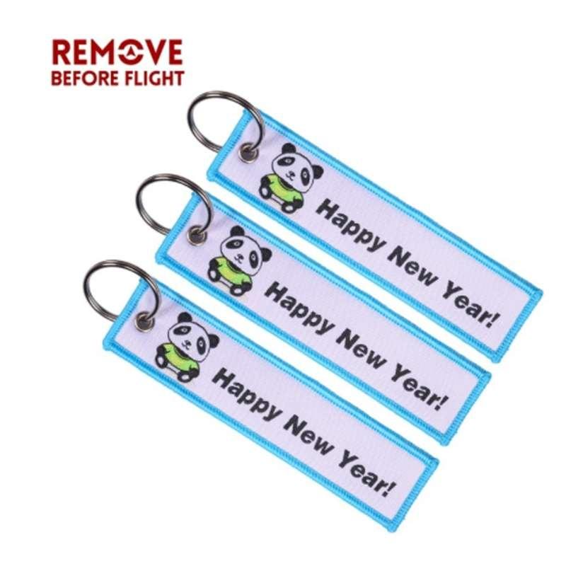 Удалить перед полетом милый брелок с узором панды веселый рождественский брелок милые — фото 5