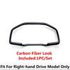 Dashboard trument Screen Frame Panel Cover Trim For Mitsubishi Outlander  - 2026 Black / Matte / Carbon Fiber Accessories