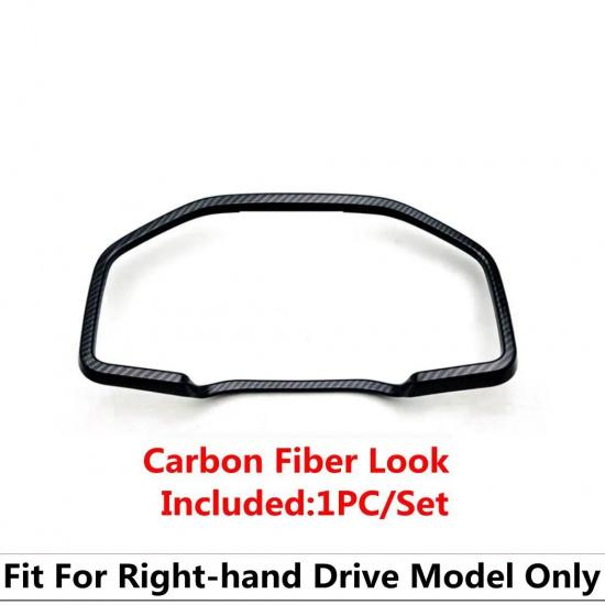 Dashboard trument Screen Frame Panel Cover Trim For Mitsubishi Outlander - 2026 Black / Matte / Carbon Fiber Accessories