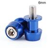 1Pair Aluminum Motorcycle Swingarm Spools Stand Screws Slider for Honda Kawasaki