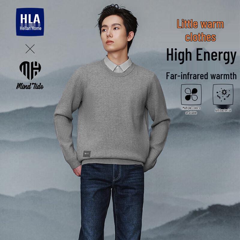 

HLA Men s Double Collar Knit Pullover Sweater XL