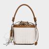 Niche woven women's bags, denim vegetable baskets, handbags 2026 fashion new shoulder bags, trendy messenger women's bags