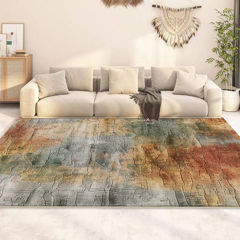 Abstract Easy Clean Rug for Living Room Nordic Style Decoration Home Sofa Area Large Carpet Bedroom Cloakroom Floor Mat Washable