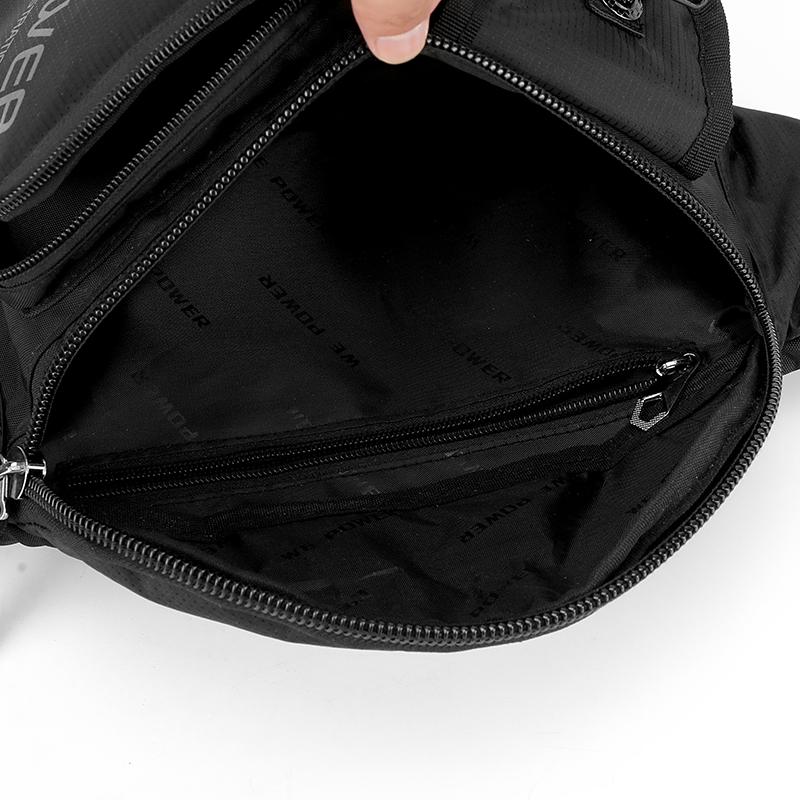Men's Waist Packs Chest Bag High Quality Nylon Crossbody Shoulder Bag Fashion Casual Men Bag Handbag Male Fanny Bag Sling Bags