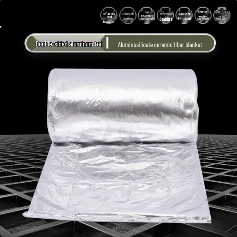 Jikefu 50mm Fire-Retardant Aluminum Foil Insulation Roll