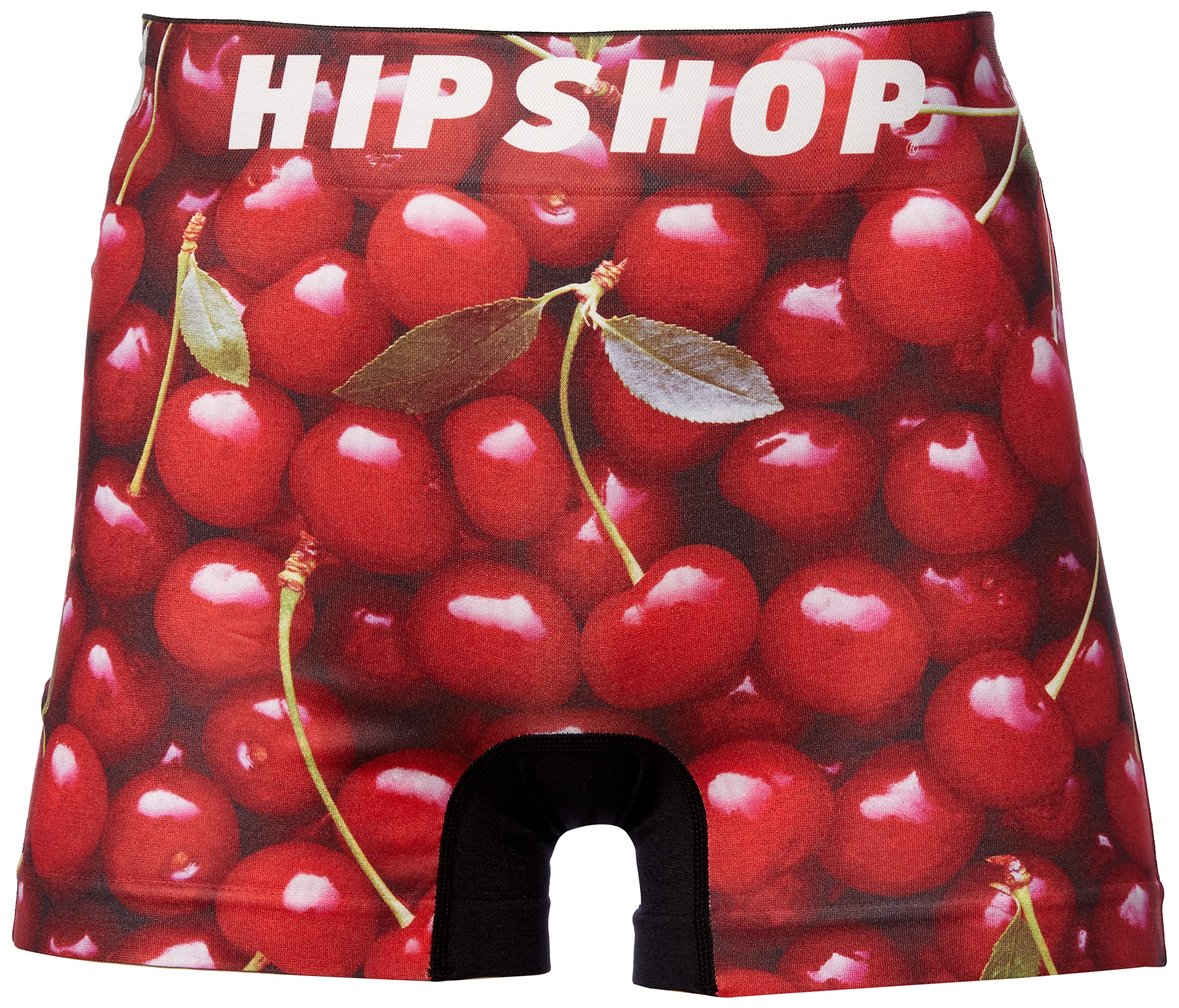 

[Hip Shop] FRUITS Men s Polyester Boxer Briefs, Cherry, Size LL