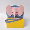 Baby elephant bag pu change bag bag pendant key ring creative card bag lipstick zipper bag