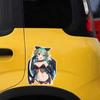 DM72#15cm Hravé a zábavné Anime Girl Vinylová samolepka na auto Vodotěsná vinylová samolepka Autodoplňky Dekor
