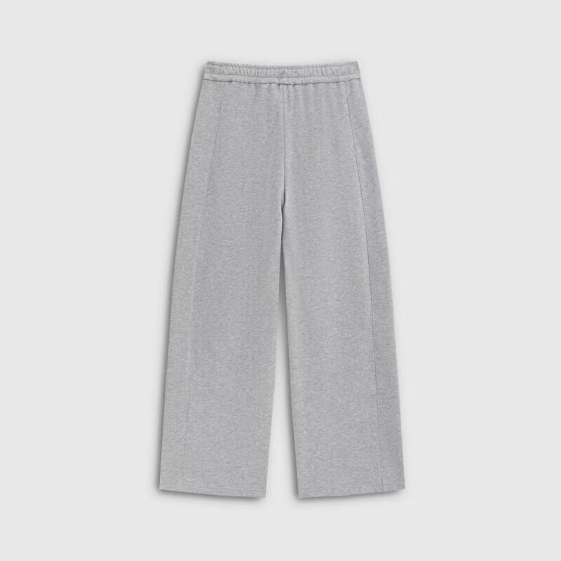 GAP Women's 2026 Spring Embroidered Logo Loose Mid-Waist Wide-Leg Sweatpants