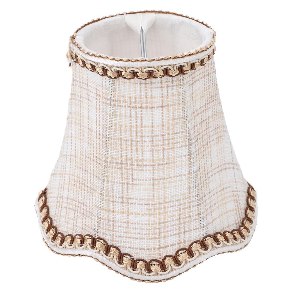 3PCS Clip On Design Lampshade 4.7 inch Height Chandelier Lamp Shades Small Lamp Shades  Floor Lamp