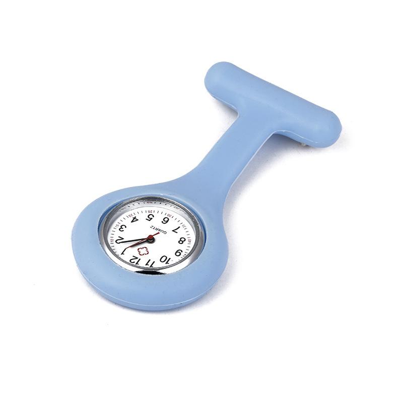 Silicone Nurse Watch Medical Pin Nurse Pendant Watch Student Pocket Watch
