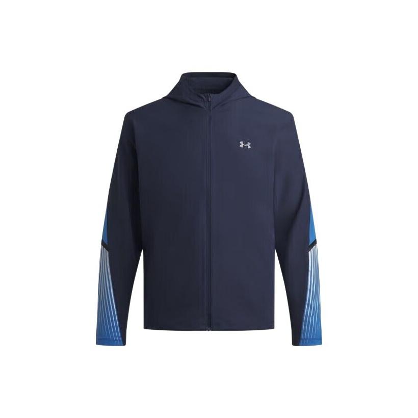 Under Armour Storm Velociti Woven Hooded Waterproof Running Jacket Men Jacket 6005900-403