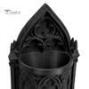Personalized Desktop Storage 3D Printed Gothic Cathedral Pen Holder, Vintage Academia Church Desk Organizer Castle Pencil Cup, Large for Office