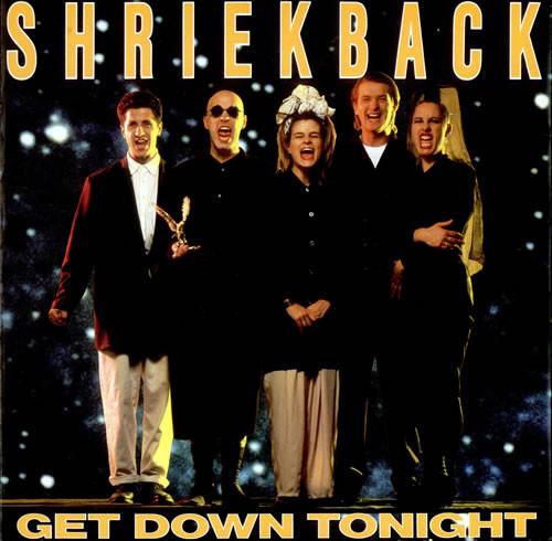 12-дюймовая пластинка SHRIEKBACK Get Down Tonight IS1206 ISLAND 1988 Канада Танцевальная Электроника Б/У